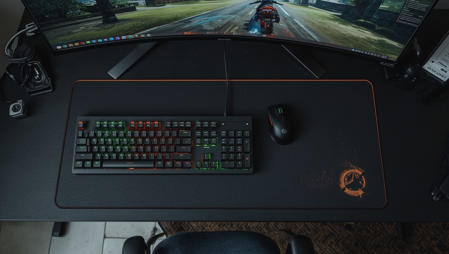 pc gaming setup